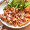 【梅たれポン酢のポークソテー】焼いて絡めるだけ！
