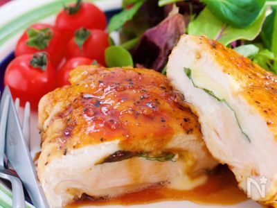 むね肉のしそチーズはさみ焼き 照り焼きソース 節約 By ｙｕｕ レシピサイト Nadia ナディア プロの料理家のおいしいレシピ