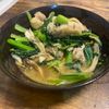 ゆーなの作ってみた!投稿(鶏と小松菜のスタミナ炒め)