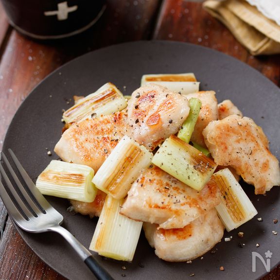 むね肉de串なし塩焼き鳥【#下味冷凍#作り置き#お弁当】