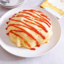 カップルで食べたい！簡単！でかでっかオムライス