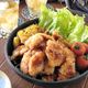 簡単節約☆鶏むね肉の揚げない塩唐揚げ。
