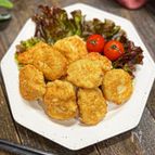 お豆腐でふわふわナゲット
