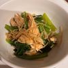 イトマルの作ってみた!投稿(『小松菜と茹で鶏のピリ辛中華和え』むね肉しっとり☆やみつき♪)