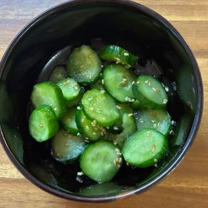 くだもの大好き🧡の作ってみた!投稿(きゅうりだけ～《塩麹で中華風♡お漬物サラダ》)