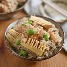 旨みたっぷり♡【だし香るたけのこご飯】