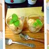 チョロリスの作ってみた!投稿(もちもち♡『うどんきな粉餅の和ぱふぇ』)