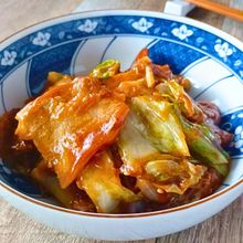 【回鍋肉】豚ばらときゃべつの甘辛味噌だれ