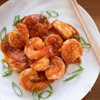 うま辛！えびのチリソース煮【フライパン１つ】