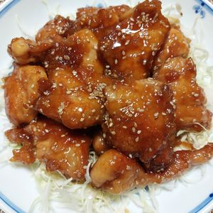 よっこの作ってみた!投稿(【甘辛だれ唐揚げ】揚げずに簡単♪家族ウケ抜群◎)