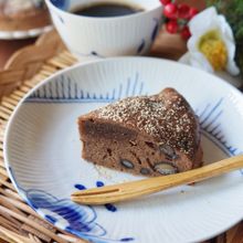 おせちリメイク・黒豆とココアのブラウニー