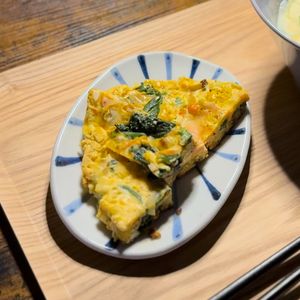 funinmans_mesiの作ってみた!投稿(『ほうれん草とベーコンのチーズカレーオムレツ』お弁当にも◎)