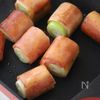 食材３つで！【白ネギのベーコン春巻き】の工程4