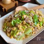 ごはんススみます！トロたま豚キャベツ