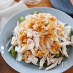 『茹で鶏と大根の中華風香味だれサラダ』特製だれでさっぱり♪