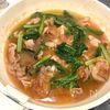 ワンパンでつくる!⟡【豚肉と小松菜のとろたま中華丼】の工程4
