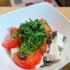 まゆのの作ってみた!投稿(ヘルシー♪♪チーズみたいな塩麹豆腐とトマトの塩昆布サラダ)