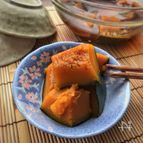 【レンジ調理】味付け1つ♡時短♡簡単♡カボチャの煮物♡