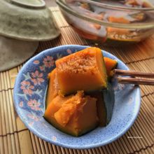 【レンジ調理】味付け1つ♡時短♡簡単♡カボチャの煮物♡