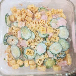 milkの作ってみた!投稿(抱えて食べたい♪【マヨポンマカロニサラダ】)