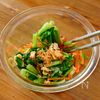 【小松菜とお揚げの煮びたし】レンジで簡単/ジュワっと味染みの工程3