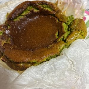 るびーの作ってみた!投稿(ミキサーで作る濃厚な抹茶バスクチーズケーキ)