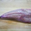今が旬 麺つゆで下味「あんこうのから揚げ」の下準備