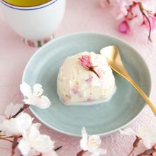 簡単！桜のバニラアイス