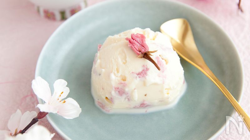 簡単 桜のバニラアイス By 榎本 美沙 レシピサイト Nadia ナディア プロの料理家のおいしいレシピ