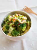 ハムがポイント！ブロッコリーとゆで卵のサラダ