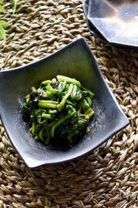 野菜のおつまみ★ほうれん草の海苔コチュマヨ和え