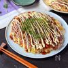 【豆腐の野菜たっぷり餅入り米粉お好み焼き】節約/子どもウケ