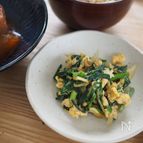 5分で作れて栄養満点【ニラと玉ねぎの卵炒め】