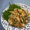 楽ラク手抜キッチン🐶🐾の作ってみた!投稿(レンジで簡単！お手軽副菜【ささみの梅しそポン酢】)
