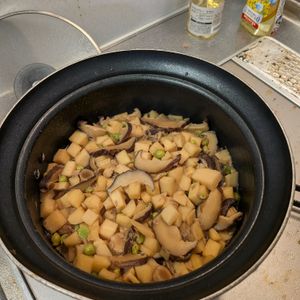 みんくろの作ってみた!投稿(常備菜に！筍のっけご飯の具。（冷凍可）)