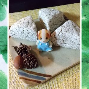 チョロリスの作ってみた!投稿(洗い物なし！バター・卵・砂糖不使用！【米粉甘酒紅茶スコーン】)
