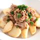 【豚こま肉と長芋の照りマヨ炒め】ご飯もお酒も進む味