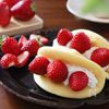 超簡単で可愛い【米粉でふわもち♡苺オムレット】バレンタインに