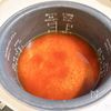 コクしっかり♪鶏ひき肉の甘辛炊き込みごはんの工程2
