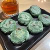 はなうざーの作ってみた!投稿(まるで梅ヶ枝餅な【焼きよもぎ餅】表面カリカリ！中もっちもち！)