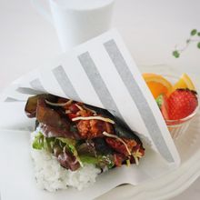 進化形⁉︎パタパタ♪たたむだけ♡簡単♡タコライスおにぎらず