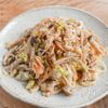 ボリューム満点！たっぷりきのこのしょうゆパスタ