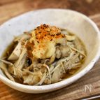失敗なし！きのこ大量消費『レンジで3分★きのこのおろし和え』