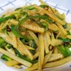 もりこの作ってみた!投稿(パパッと副菜♪冷やしても美味♡ピーマンとじゃがいものキンピラ)