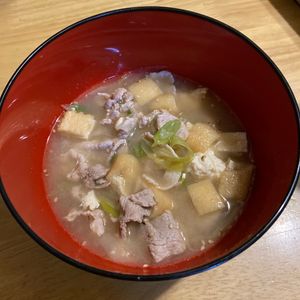 miiﾏﾏの作ってみた!投稿(豚バラ豆腐のネギ塩スープ【#塩ラーメン風 #おかずスープ】)