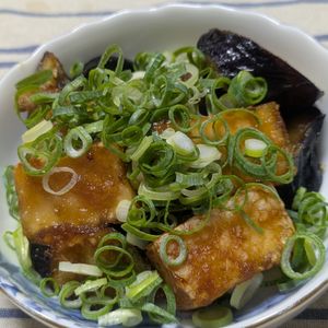 はるねこの作ってみた!投稿(ご飯もお酒もすすむ~☆なすと厚揚げのあまから炒め☆)