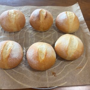 こむぎの作ってみた!投稿(基本の丸パン。)