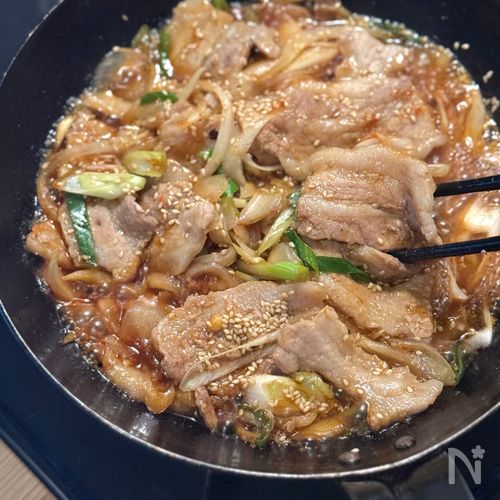 【ご飯がほしくなる!】やみつき豚プルコギ