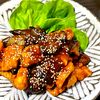 michuの作ってみた!投稿(とろとろなすのヤンニョムチキン＼ごはんがすすむ〜❤︎／)