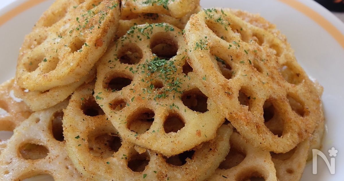 シャキッとレンコンのカレー風味